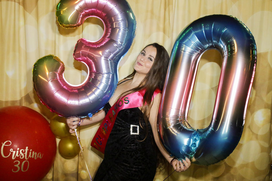 Foto del fotomatón 30 cumpleaños de Cristina