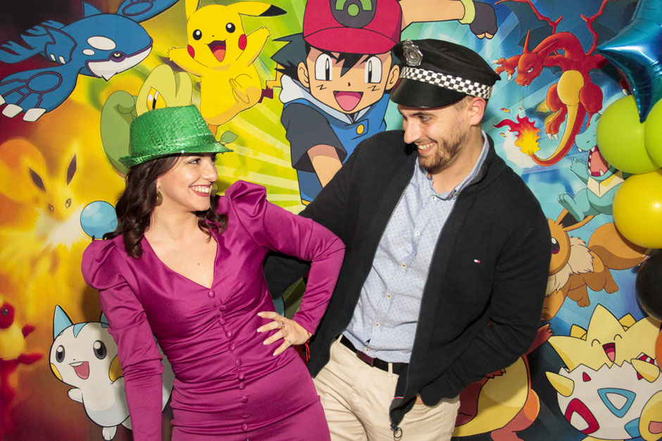 Fotomatón comunión ambientada en pokemon por Photocall Alicante